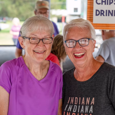 Happy volunteers at Dale Fall Fest